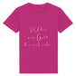 christliches T-Shirt für Kids in lila aus 100 % Bio-Baumwolle " Du bist ein Gott der mich sieht " nach 1. Mose 16,13 Jahreslosung 2023